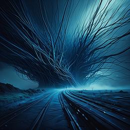 Tropospheric Static dream symbolism visualization