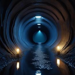 Tunnel dream symbolism visualization