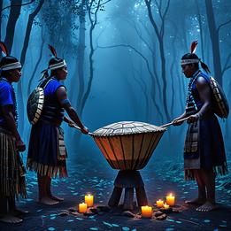 Turtle Shell Drums dream symbolism visualization