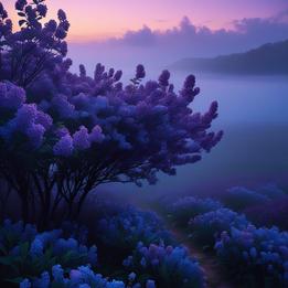 Twilight Lilac dream symbolism visualization
