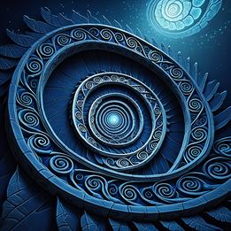 Twisting Spiral dream symbolism visualization
