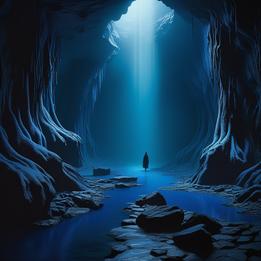 Underground Cave dream symbolism visualization