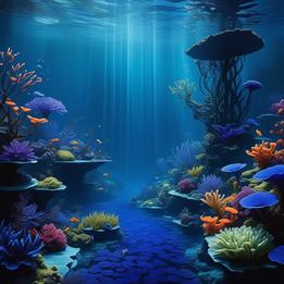 Underwater Garden dream symbolism visualization