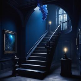 Upstairs dream symbolism visualization