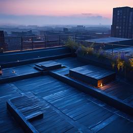 Urban Rooftop dream symbolism visualization