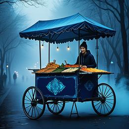 Vendor Cart dream symbolism visualization