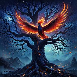 Vermilion Bird dream symbolism visualization