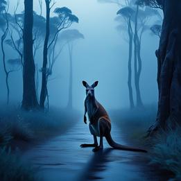 Vigilant Kangaroo dream symbolism visualization