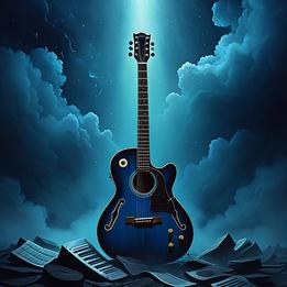 Vintage Guitar dream symbolism visualization