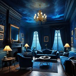 Vintage Parlor dream symbolism visualization