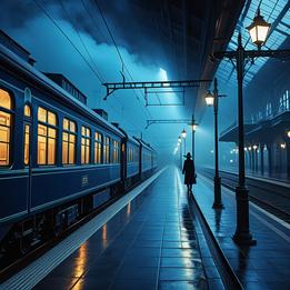 Vintage Train Station