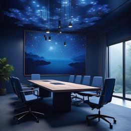Virtual Meeting dream symbolism visualization