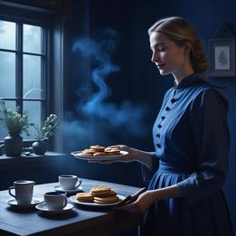 Waitress dream symbolism visualization