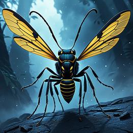 Wasp dream symbolism visualization