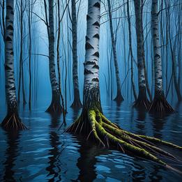 Waterlogged Birch