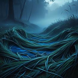 Weaved Grass Mat dream symbolism visualization