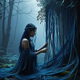 Weaving Plant Fibers