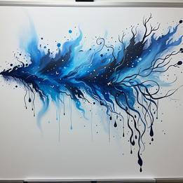 Whiteboard dream symbolism visualization