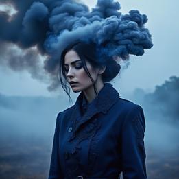 Wildfire Smoke dream symbolism visualization