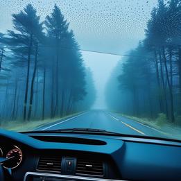 Windshield dream symbolism visualization