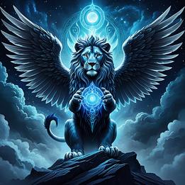 Winged Lion dream symbolism visualization