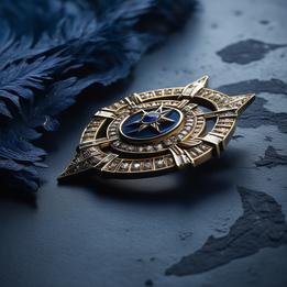 Winston Churchill's Brooch dream symbolism visualization