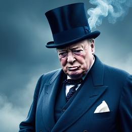 Winston Churchill's Cigar dream symbolism visualization