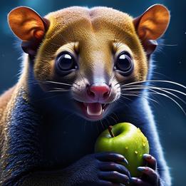 Witty Kinkajou dream symbolism visualization