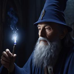 Wizard dream symbolism visualization
