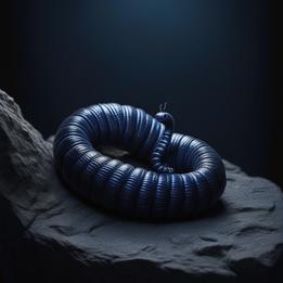 Worm dream symbolism visualization