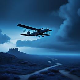 Wright Brothers' Plane dream symbolism visualization