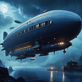 Zeppelin dream symbolism visualization
