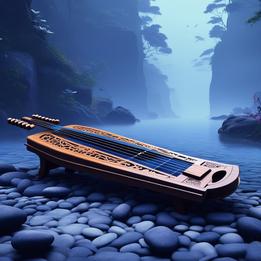 Zither dream symbolism visualization